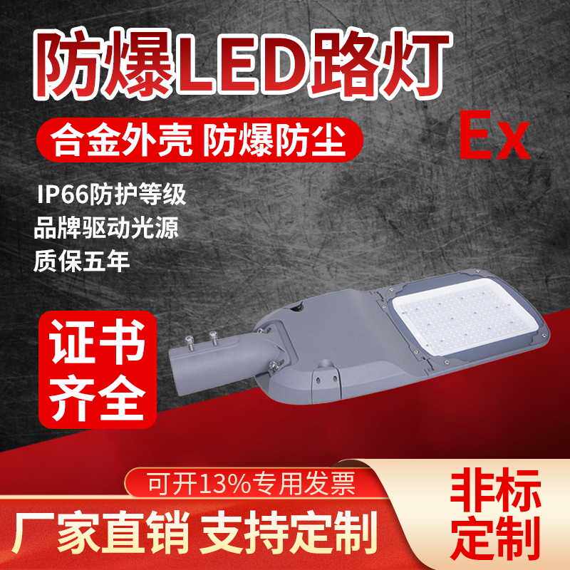 防爆路灯LED室外防水防粉尘铝合金材质240W化工加油站免维护照明