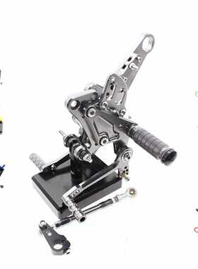 适用杜卡迪DUCATI DIAVEL 改装升高脚踏总成 支架