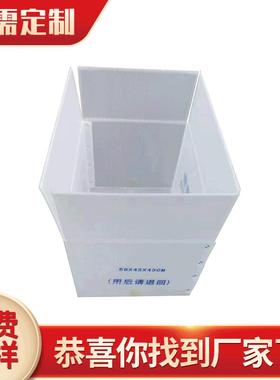 中空板物流周转箱可折叠瓦楞骨架箱白色pp塑料箱万通板可循环使用
