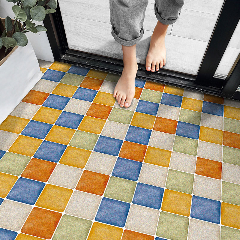 卫生间防水地贴自粘防滑r浴室洗手间洗澡间地板贴淋浴间地面防水