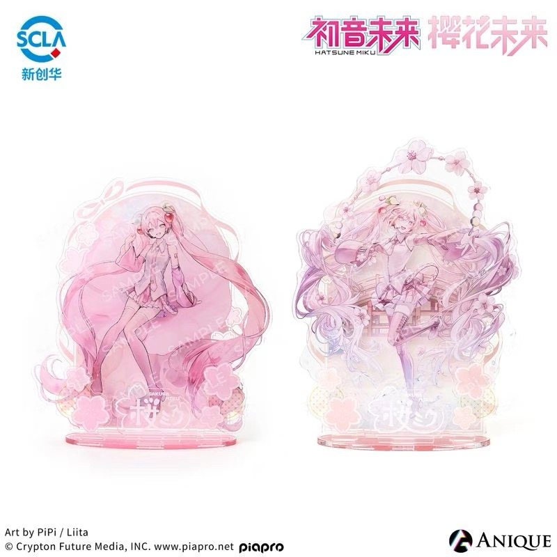 anique 樱花未来 四季更迭 初音场景亚克力立牌梨伊荼(Liita)PiPi,模玩/动漫/周边/娃圈三坑/桌游,动漫徽章/立牌,淘宝优惠券,粉丝福利购,淘宝优惠卷
