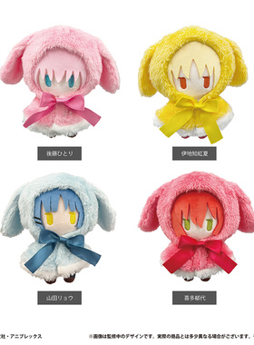 TAPIOCA 孤独摇滚！ 斗篷毛绒玩偶(全4种)后藤独 山田凉 喜多郁代