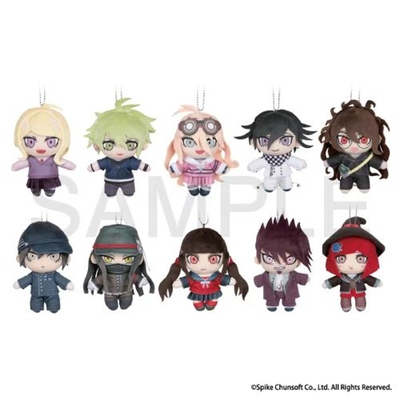 角川枪弹辩驳V3毛绒挂件