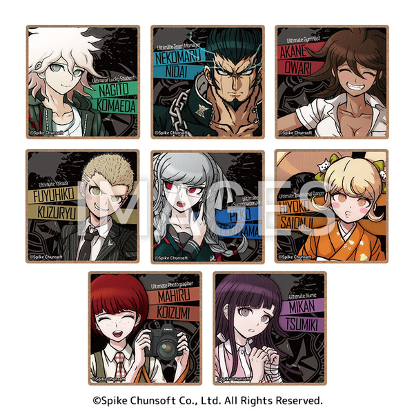 弹丸论破第二弹MDF杯垫盲包再版