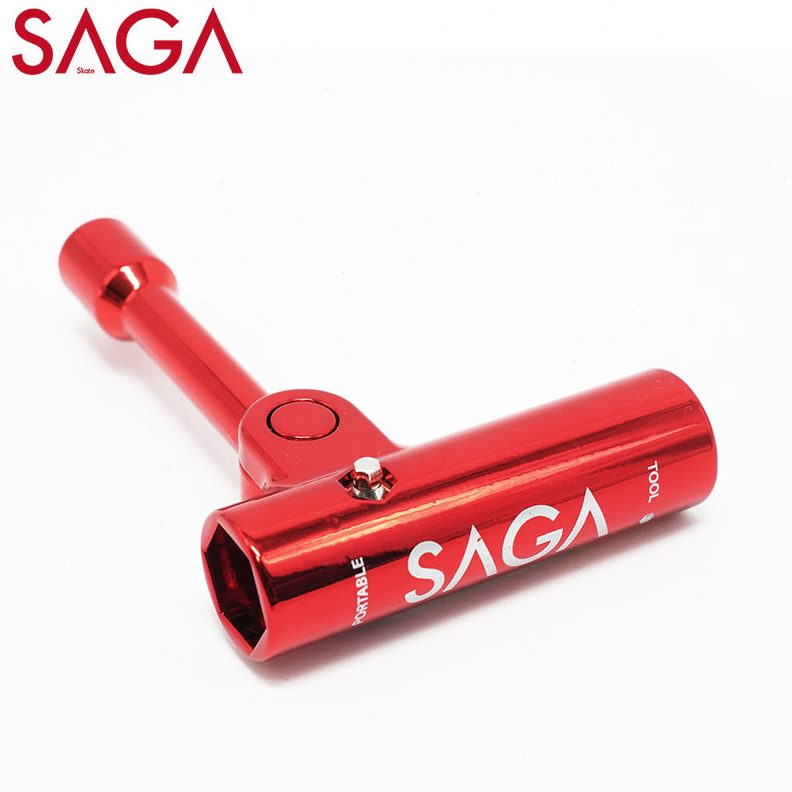 多功能T型滑板调鱼板A扳手陆双翘工具冲方便携S可折叠长板AG带试