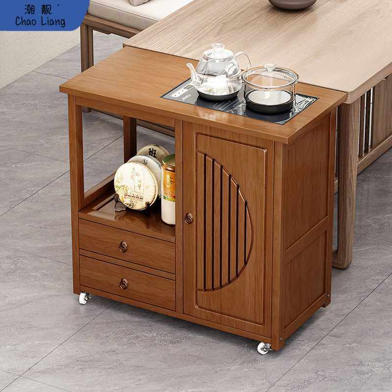 移动茶台小茶桌家用中式茶水柜茶车带轮茶几功夫茶具套装烧水一体,电子元器件市场,其它元器件,淘宝优惠券,粉丝福利购,淘宝优惠卷