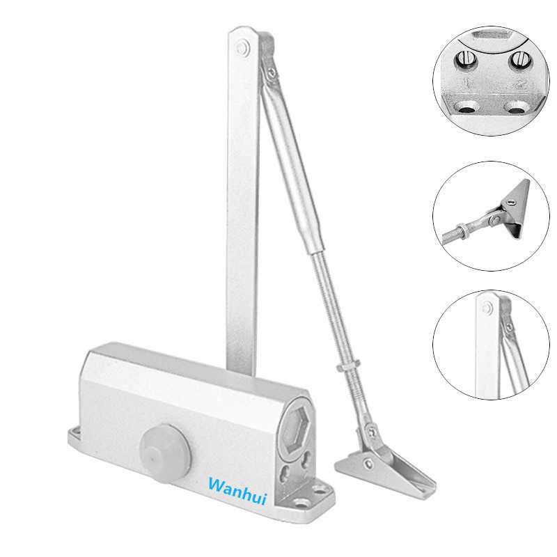 加大号 液压闭门器 自动关门器 缓冲 家用闭门器 2段力可调 110kg