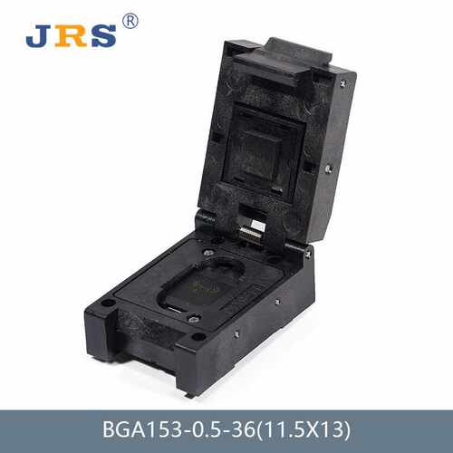 JRS BGA153 0.5mm 测试座 烧录座 老化座 IC socket 36PIN