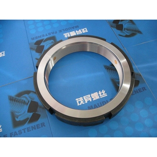 轴端用牙腹F型系列30°夹角精密锁紧圆螺母