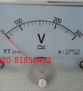 交流电压表SD80-100V SD80-300V SD80-600V SD-80 CR-65