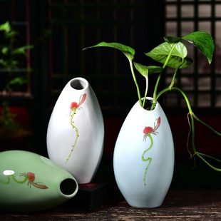 水培绿萝插花小花瓶简约水养器皿客厅装 饰摆件现代小清新水培容器