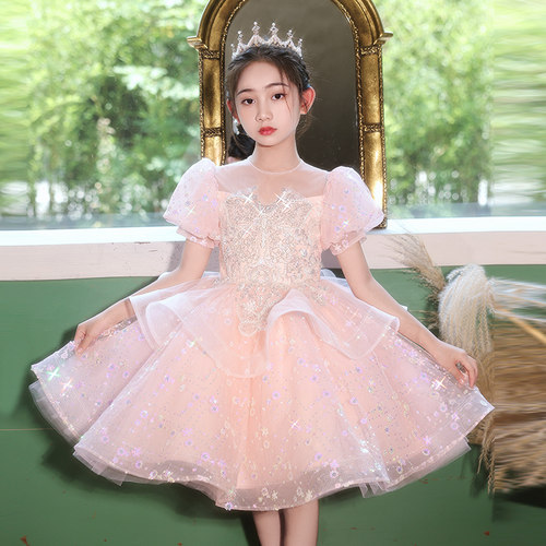 珍妮芸女童钢琴演奏服