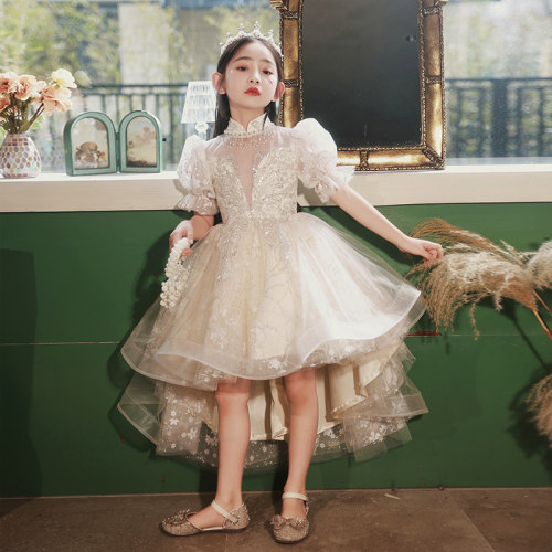 珍妮芸女童主持人礼服