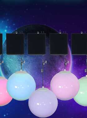 舞台升降球LEDDMX512控制炫彩灯光秀光束束秀LED舞台灯光束灯