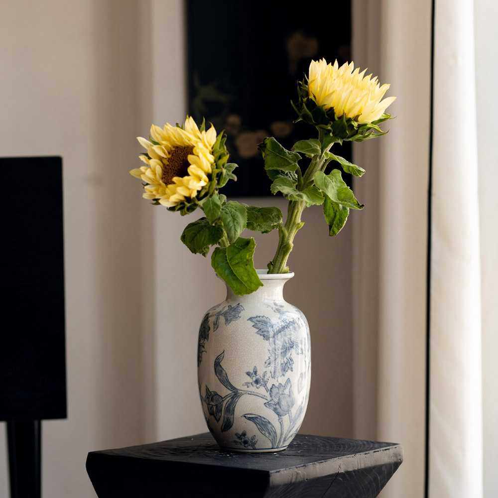 镧林新中式侘寂风陶瓷花瓶客厅插花民宿酒店高级感青花瓷花器追忆,玩具/童车/益智/积木/模型,垂直悬浮玩具,淘宝优惠券,粉丝福利购,淘宝优惠卷