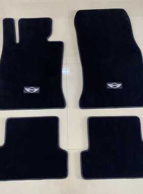 适用于MINI迷你F54F55F56F60绒脚垫R50R55R56R60脚垫地毯专用地毡