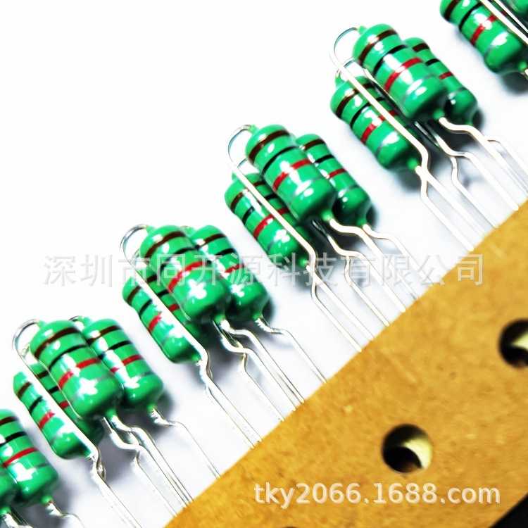 色环电感0512 2W  102K 1.0MH立式AI编带大批量原厂现货销售