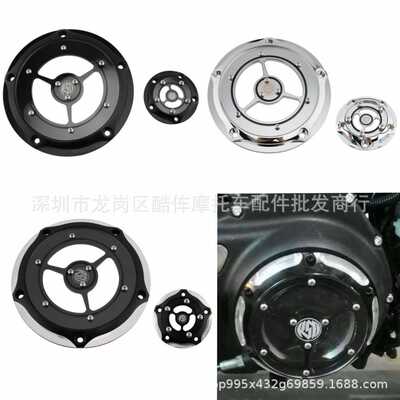 适用 gliding road king engine side cover on Harley Street