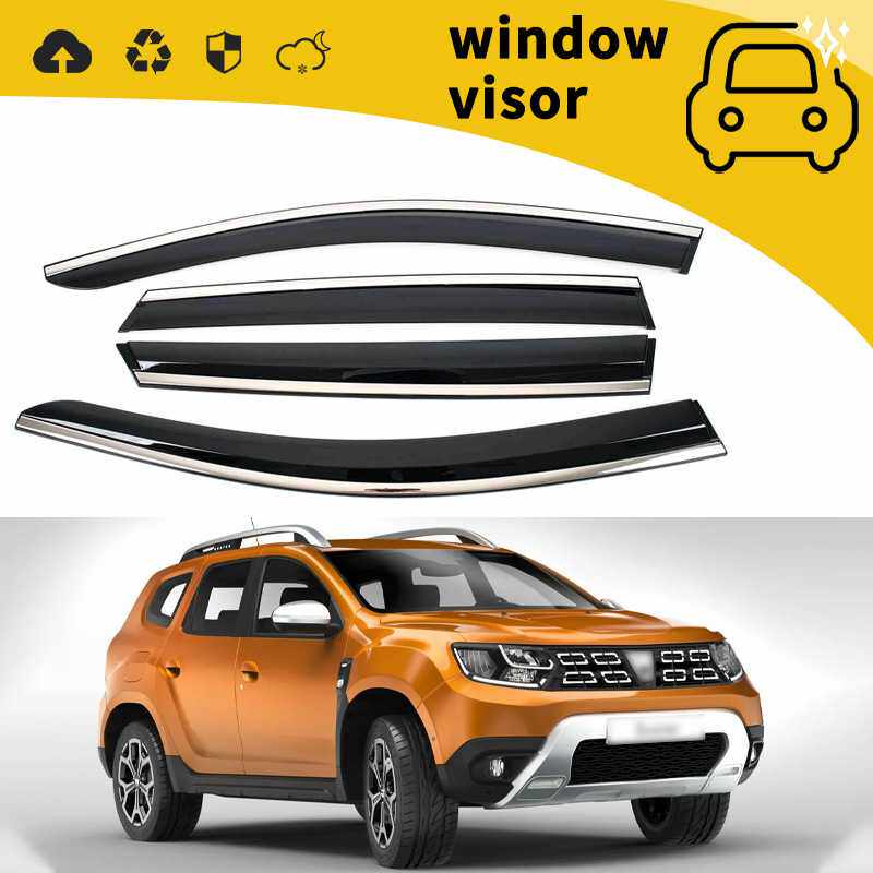 适用于18-23款雷诺DUSTER雨挡车门晴雨挡车窗雨眉挡雨板改