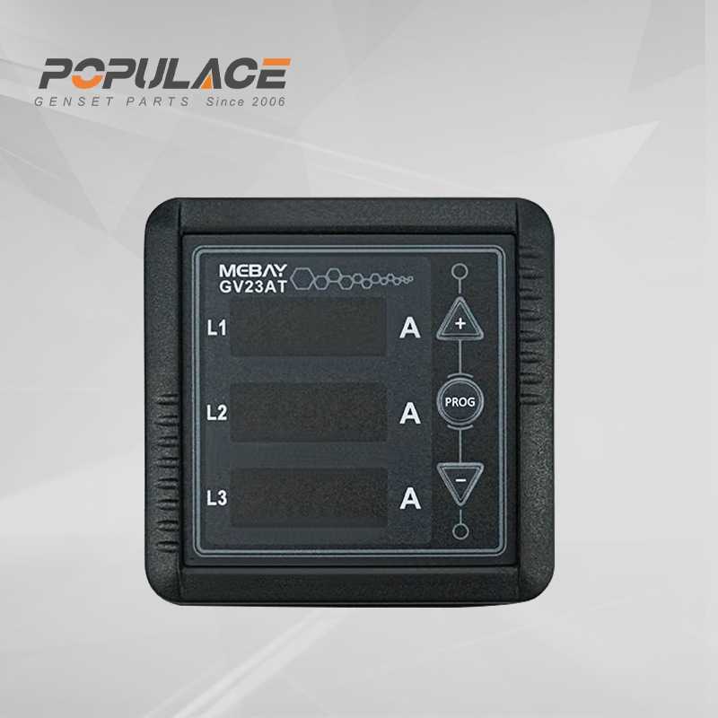 GV23AT相交流电流表 柴油发电机组控制器仪表自动检测保护控制屏