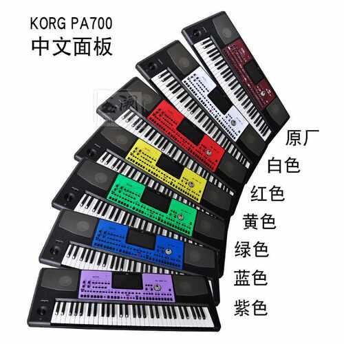 KORG 科音pa600 700 1000键盘 彩色中文面板合成器PTC卡 初学适用