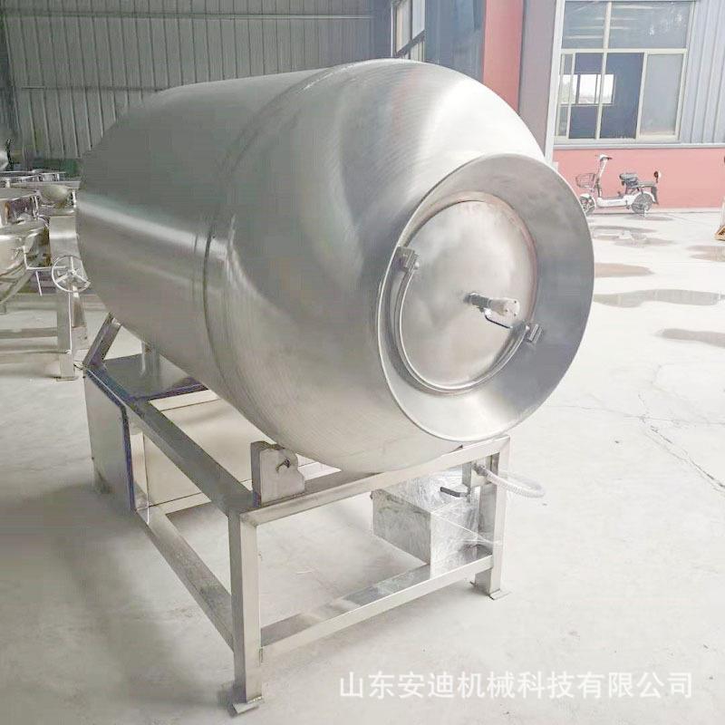 全自动出料真空滚揉机鸡胸肉腌制滚揉机牛羊肉入味真空搅拌机