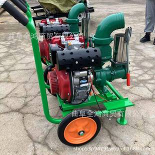 178风冷4寸抽水泵农场灌溉大流量抽水器市政防汛工程排涝自吸泵