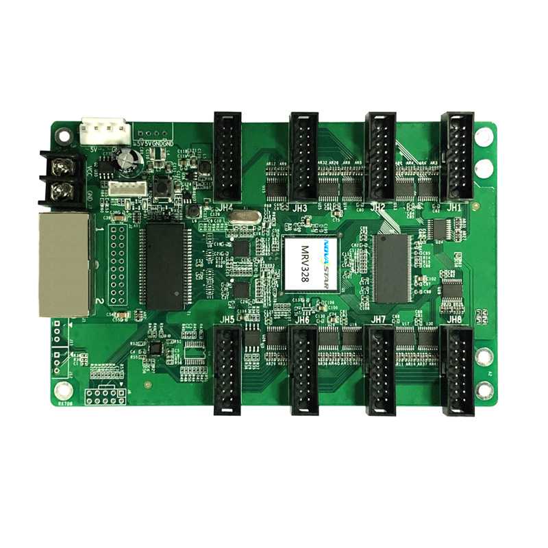 诺瓦MRV328控制系统8个16P排线口支持32扫的led显示屏全彩接收卡