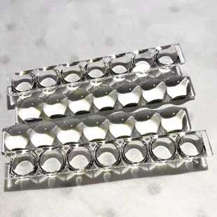 复眼透镜高精度背光模组光学玻璃厂家定制矩阵列阵积分玻璃透镜YC