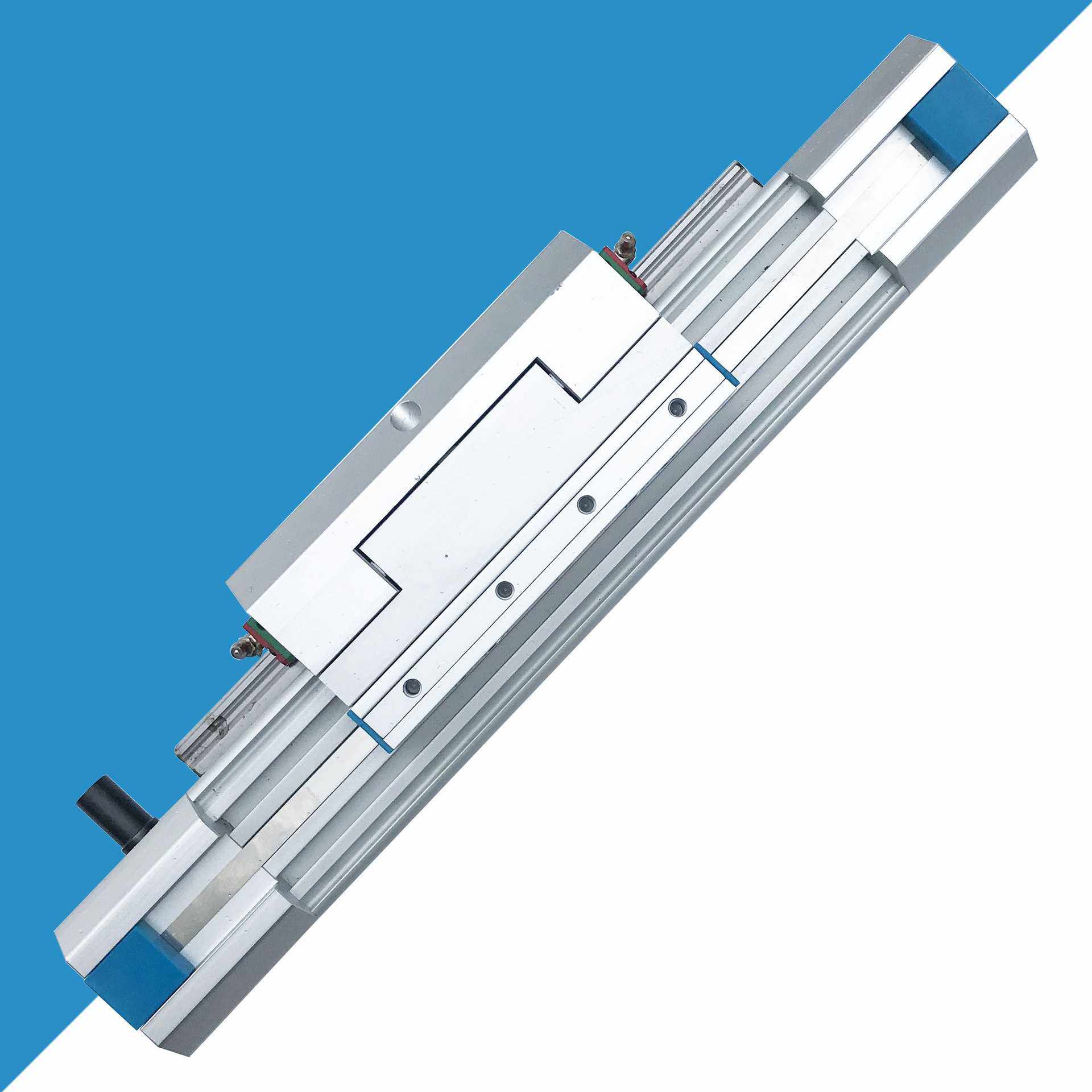 线性滑台 搬运取件送料线性滑台 铝型材同步带XZ双导轨滑台模组
