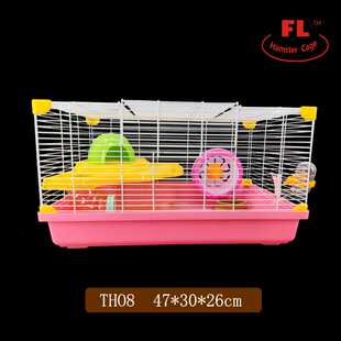 福林双层仓鼠笼子松鼠笼大号基础笼仓鼠笼具 cage 现货Hamster