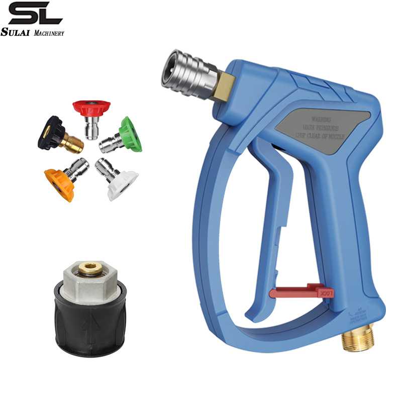 跨境新款高压清洗机洗车水枪4000PSI外贸工厂 K系高压喷枪喷头