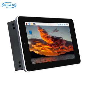 IO底板铝合金外壳 CM4核心板 树莓派CM4 7寸触摸显示屏一体机套件