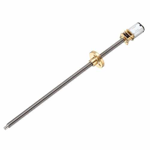 科隆电机 T5*150MM 快速螺纹N20减速马达带法兰 外径5MM 螺距4MM