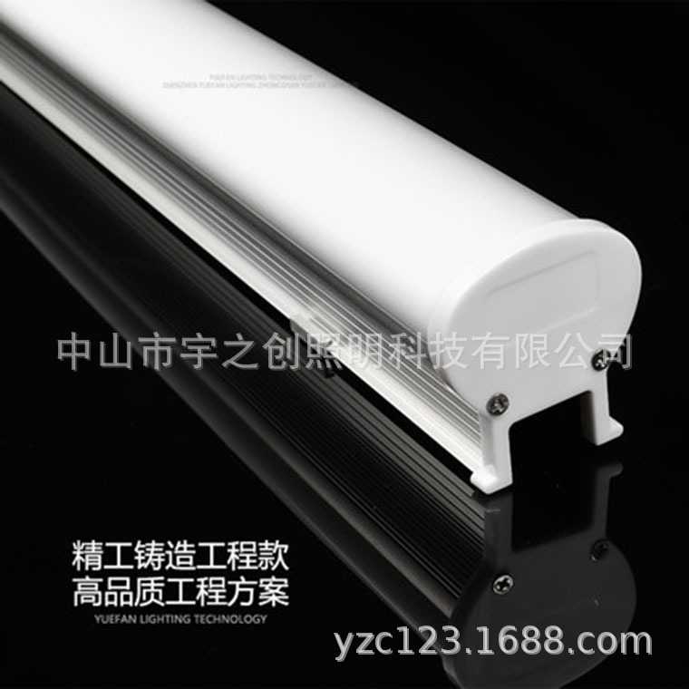 LED轮廓灯户外护栏管DMX512外控数码管跑马灯工程RGBW线条灯
