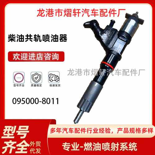 095000-8100共轨喷油器喷油嘴VG1096080010适用于HOWO A7