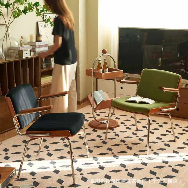 设计师中古单人阳台休闲椅北欧餐椅家用简约客厅靠背扶手沙发椅子,玩具/童车/益智/积木/模型,垂直悬浮玩具,淘宝优惠券,粉丝福利购,淘宝优惠卷