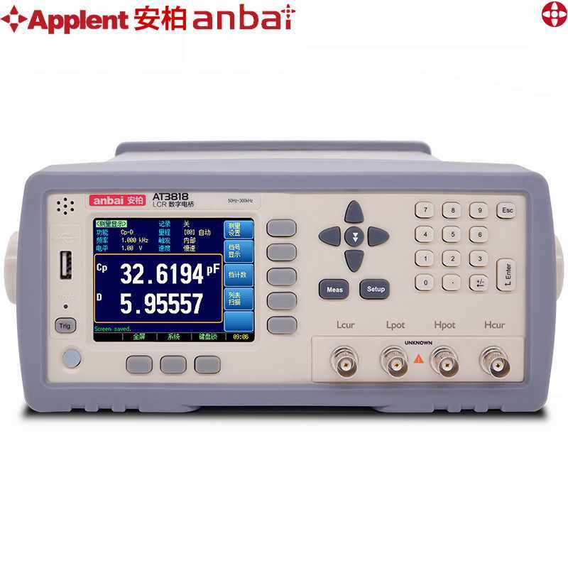常州安柏 精密LCR数字电桥 AT3818/3816A/3816B/3810A/3817A