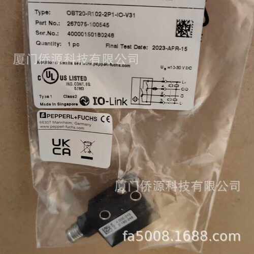 OBT20-R102-2P1-IO-V31倍加福光电传感器(267075-100545)原装现货