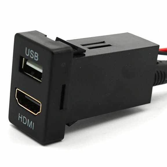 汽车改装USB单口充电器+HDMI高清视频连接口 美普瑞双口USB车充cy,模玩/动漫/周边/娃圈三坑/桌游,模型制作工具/辅料耗材,淘宝优惠券,粉丝福利购,淘宝优惠卷