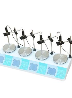 定制供应HJ-4AS四工位磁力搅拌器恒速恒温磁力搅拌器多头搅拌器