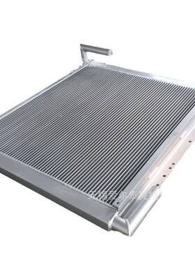 供应SK300挖掘机用液压油散热器全铝板翅式结构