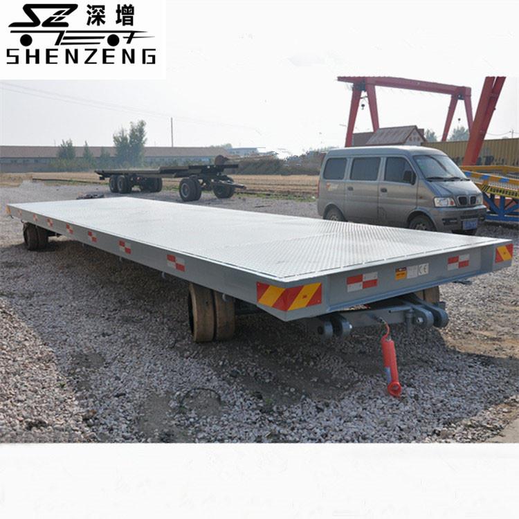 平板挂车平板运输车大型船拖车工具车厂内转运拖车