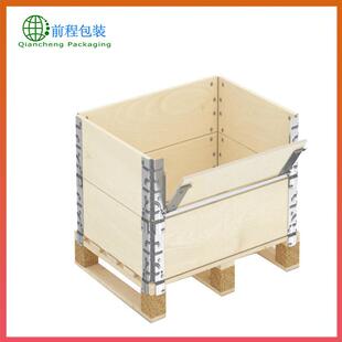 厂家直销定制胶合板木箱钢边箱机械设备包装箱围板箱