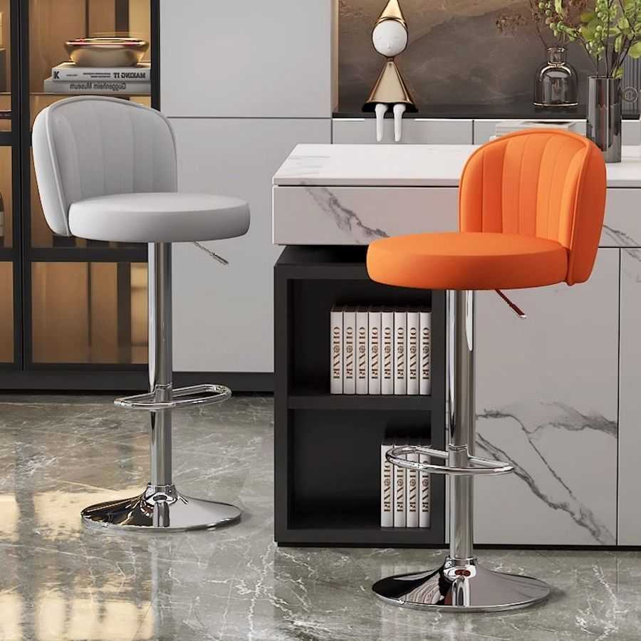 旋转升降椅子吧台椅家用靠背凳子高脚凳收银柜台前台椅子商用圆凳