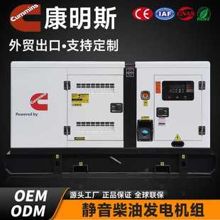 发电机组康明斯100kw30kw60kw80kva柴油发电机三相静音型Cummins