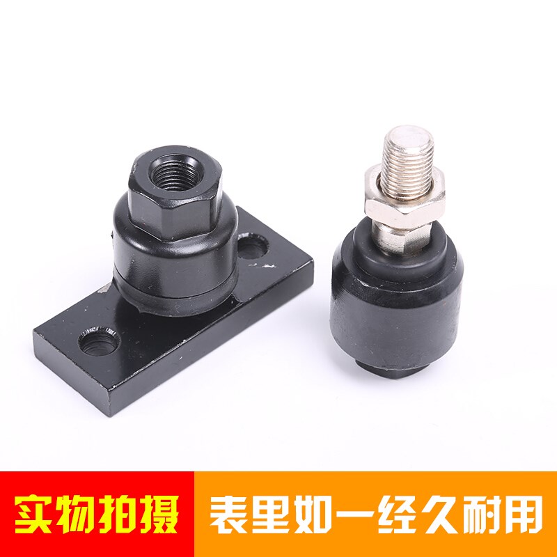 气缸万向摆动浮动接头M4*0.7M5M6 M8*1.25M10M12MQ16M20*1.5带法
