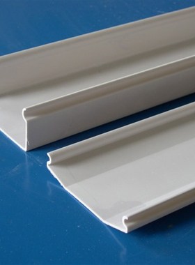 明装pvc塑料线槽200*160特大阻燃方形白色PVC走线桥架200160mm