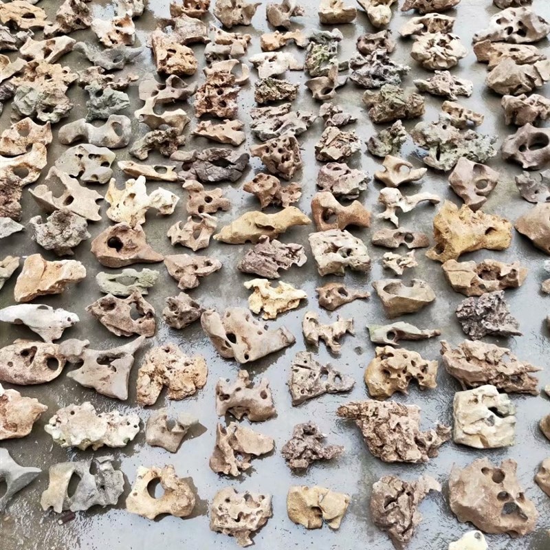 太湖石观赏摆件石英石墨石玲珑石盆景附精品奇石天然原石头A12