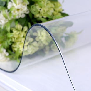 PVC软玻璃透明餐桌垫餐桌布防水防油防烫免洗水晶板塑料胶茶几垫